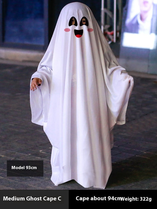 Disfraz de Fantasma Blanco para Fiesta de Halloween - Image 25