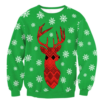 Suéter Navideño Divertido Santa y Elfo para Hombre y Mujer - Image 12