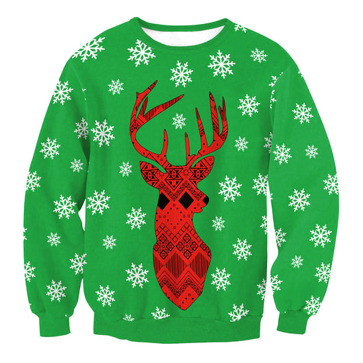 Suéter Navideño Divertido Santa y Elfo para Hombre y Mujer - Image 12