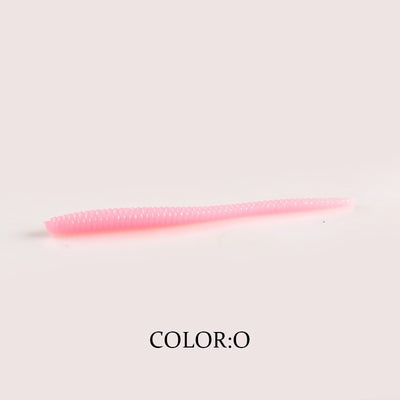 Señuelo de Larva 8cm Acción Suave con Sal - Monocolorado - Image 18