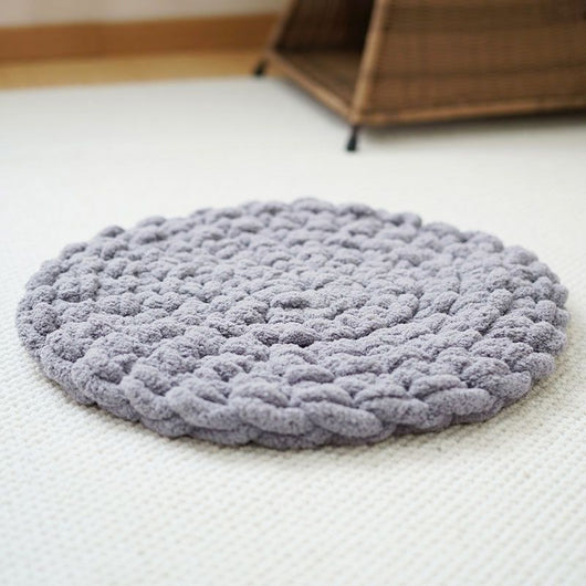 Cama Térmica Tejida a Mano para Perros y Gatos - Nido Acogedor de Lana - Image 6