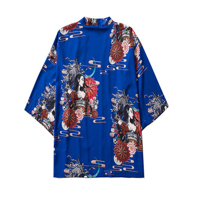 Bata Kimono Suelta de Lino - Image 6
