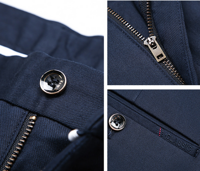 Pantalones Rectos Cómodos para Hombre Maduro - Image 11
