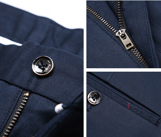 Pantalones Rectos Cómodos para Hombre Maduro - Image 11