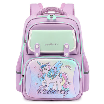 Mochila Escolar Grande Infantil Ligera con Diseño Cartoon - Image 10
