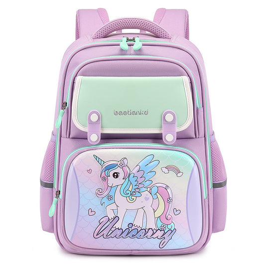 Mochila Escolar Grande Infantil Ligera con Diseño Cartoon - Image 10