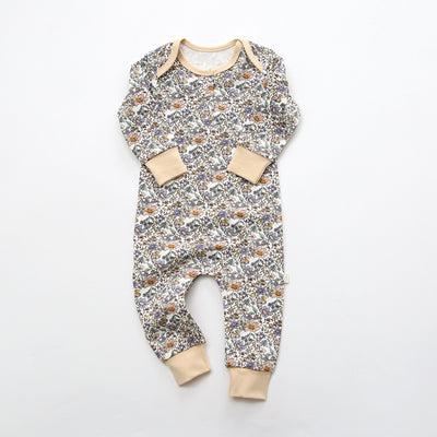 Enterizo de Algodón con Cuello y Estampado para Bebé - Image 8