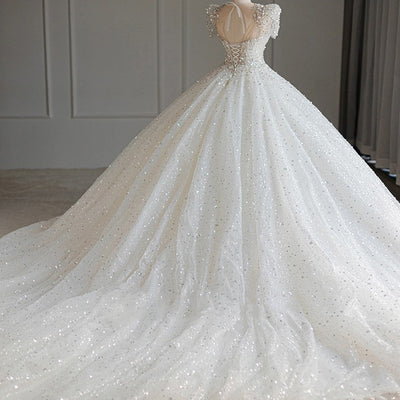 Hilo de Novia Premium con Cola Larga y Textura Princesa