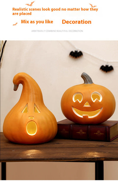 Linterna Decorativa de Calabaza Halloween para Escritorio - Image 21
