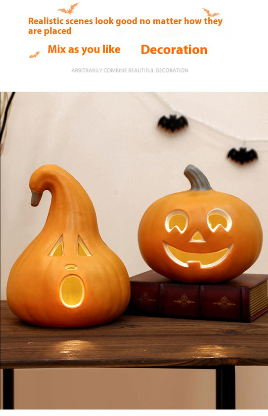 Linterna Decorativa de Calabaza Halloween para Escritorio - Image 21