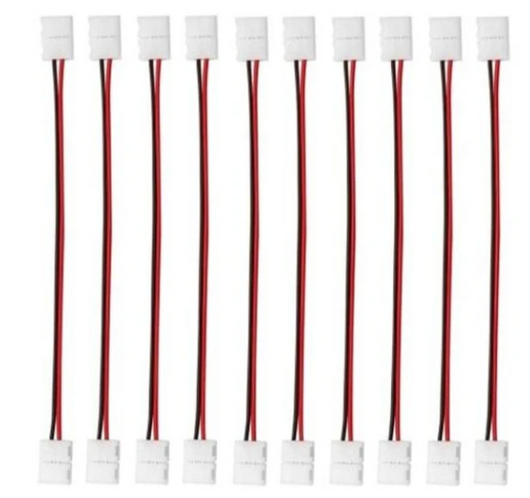 Conector Rápido Impermeable para Tiras LED 3528/5050 sin Soldadura