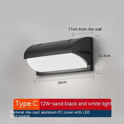 Lámpara de Pared Exterior Impermeable para Entrada y Comercios - Image 2