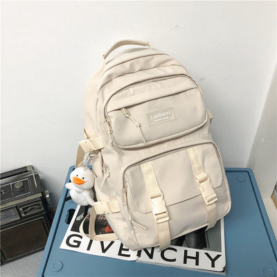 Mochila Escolar de Gran Capacidad Estilo Coreano para Secundaria y Universidad - Image 16