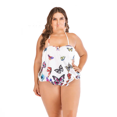 Traje de Baño Entero Estampado Tallas Grandes para Mujer - Image 5