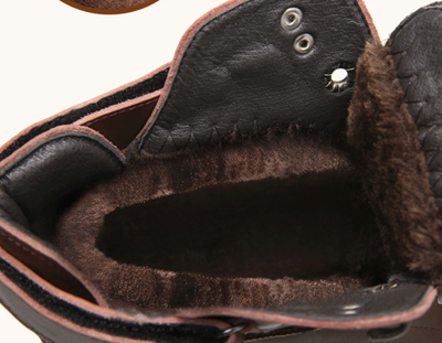 Botas de Cuero Casuales Mid-cut para Hombre - Image 10
