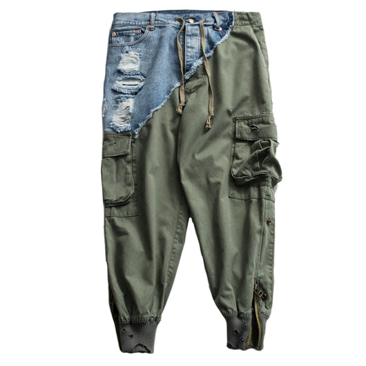 Pantalones de Trabajo con Múltiples Bolsillos y Tirantes - Image 6