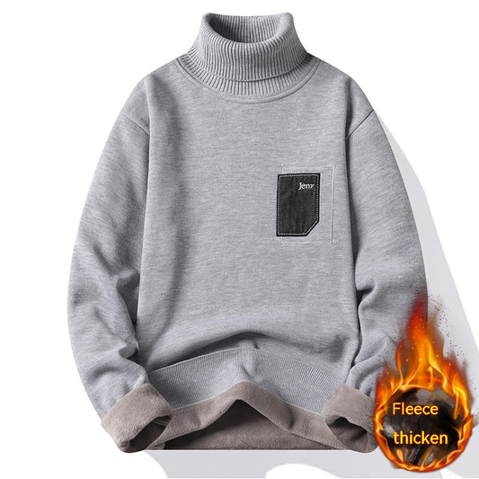 Suéter Holgado de Terciopelo Grueso para Hombre - Abrigo Cálido Invierno