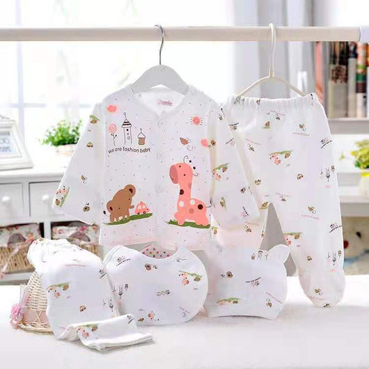 Paquete de 5 Piezas de Ropa Interior para Bebé 0-3 Meses - Image 2