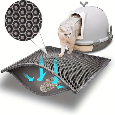 Tapete Absorbente Doble Capa para Arenero de Gatos - Image 8