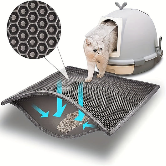Tapete Absorbente Doble Capa para Arenero de Gatos - Image 8