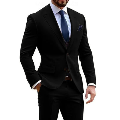 Traje Slim Fit Dos Piezas Gris para Negocios y Reuniones Profesionales - Image 22