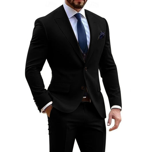 Traje Slim Fit Dos Piezas Gris para Negocios y Reuniones Profesionales - Image 22