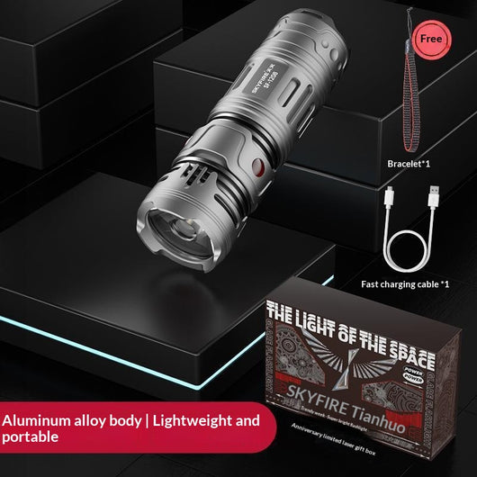 Linterna LED Portátil de Largo Alcance - Compacta y Potente - Image 5
