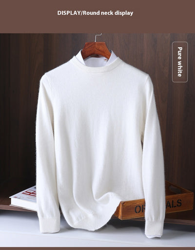 Suéter Escote V Lana Estilo Coreano - Polera Base Versátil - Image 29