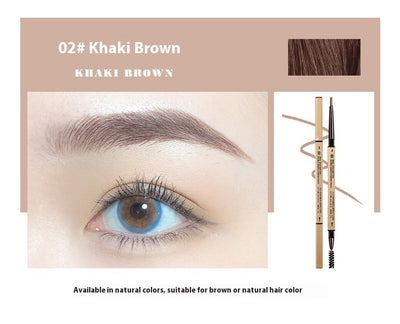 Lápiz de Cejas Ultra Fino Dorado Resistente al Desvanecimiento - Image 12