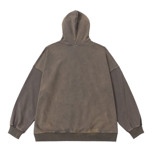 Sudadera con Capucha Desgastada Efecto Vintage para Hombre - Image 5