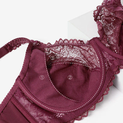 Sostén Realce con Varillas y Encaje Cómodo para Mujer - Image 17