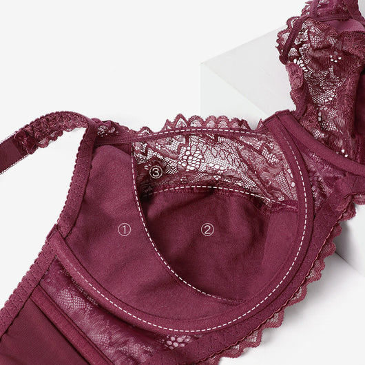 Sostén Realce con Varillas y Encaje Cómodo para Mujer - Image 17