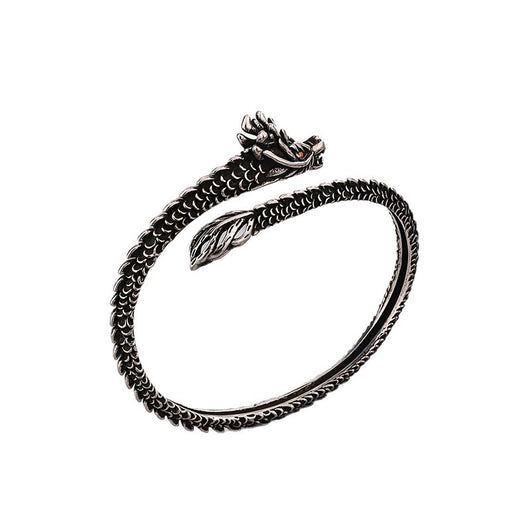 Pulsera de Serpiente Vintage Destrozada Ojos Rojos - Image 5