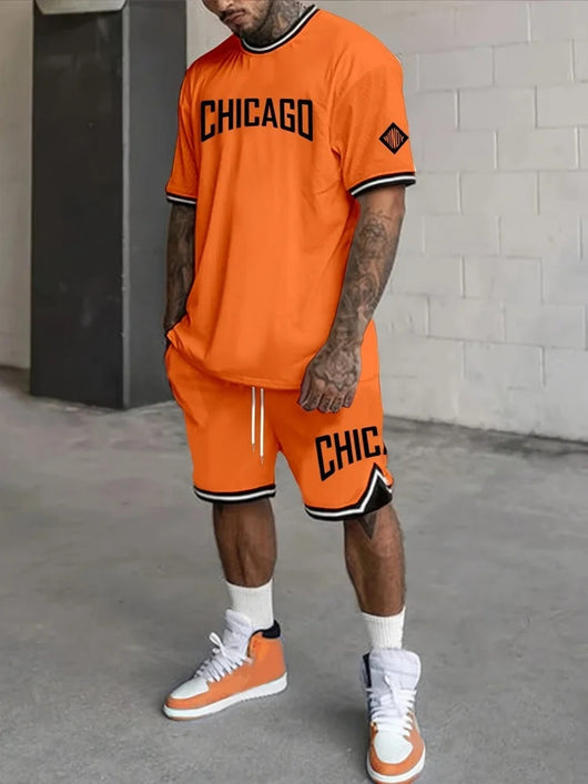 Traje Estampado 3D con Letras Personalizadas para Hombre - Image 18