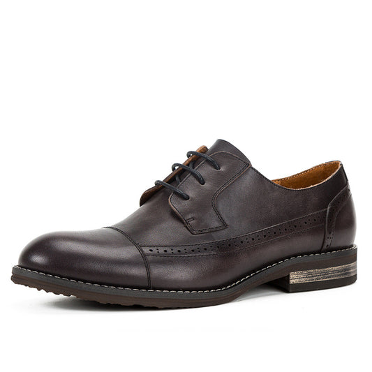 Zapatos de Cuero Casual Británicos para Hombre