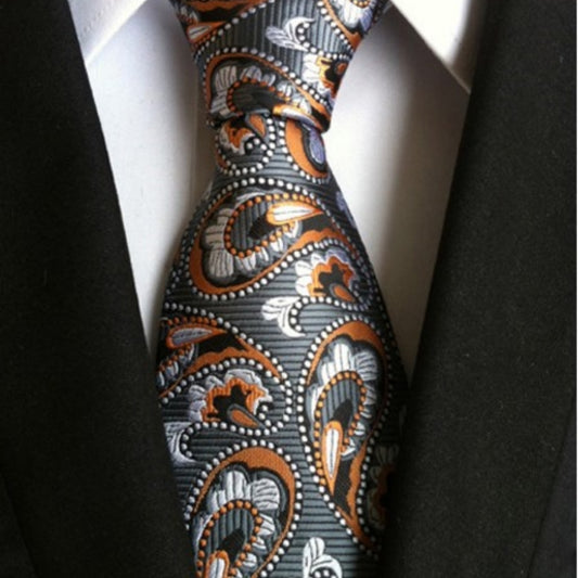 Corbata Ejecutiva para Hombre 8cm Estilo Británico Formal