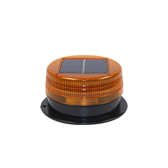 Red and Blue Magnetic Solar Warning Light for Rooftops