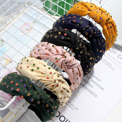 Diadema con Cristales Brillantes y Efecto Destello de Color - Image 12