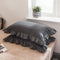 Lace Pequeño Gris Plaid 48 X 74 Cm Pillowcase 1 Pieza