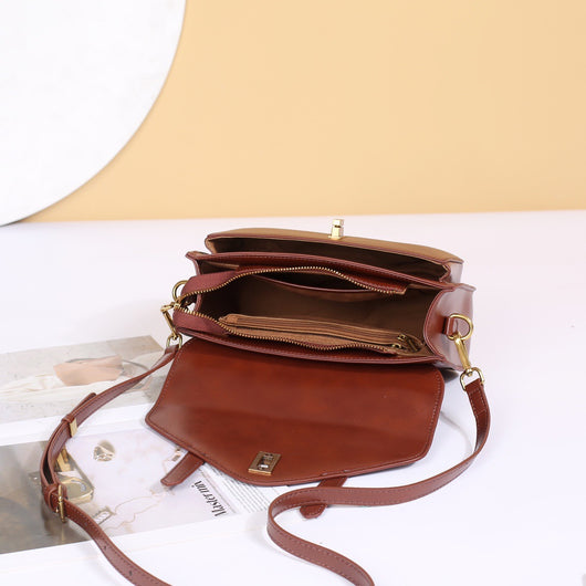 Bolso Tote de Cuero Vacuno Curtido al Vegetal - Gran Capacidad - Image 14