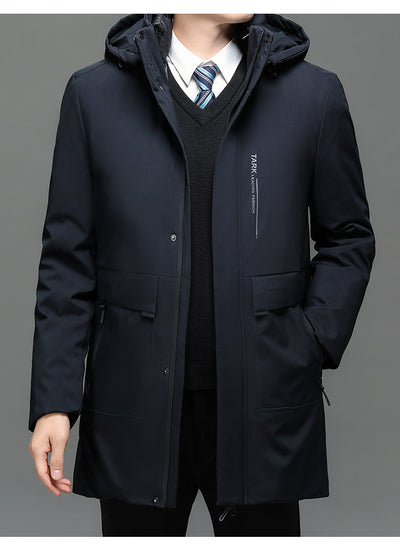 Chaqueta Térmica Acolchada de Algodón con Forro Desmontable para Hombre - Image 15