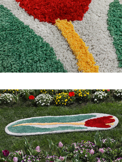 Tapete Tulipán para Dormitorio de Niñas - Alfombra Infantil de Cabecera - Image 6
