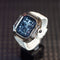 Ultra Modification Transparente Case Applicable To Watch Band Negro Blanco 49mm