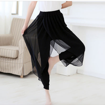 Pantalones Harem Chifón Ligero de Malla Abierta - Comodidad Total - Image 8