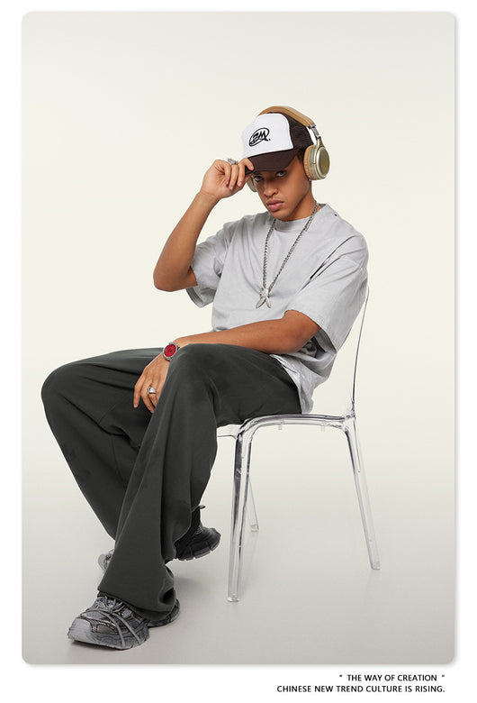 Pantalones Casuales Juveniles Teñidos con Barro - Image 20