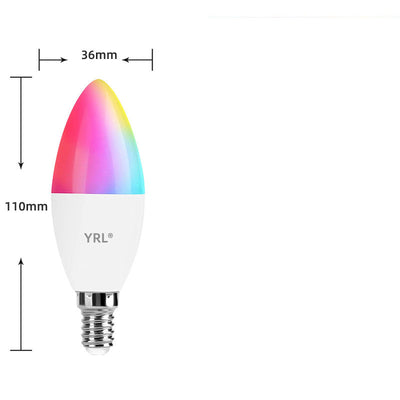 Bombilla LED RGB Inteligente E14 WiFi con Control por Voz para Alexa y Google Home - Image 15