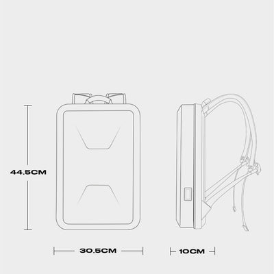 Mochila Gamer Profesional Impermeable para PC - Diseño Ejecutivo - Image 16