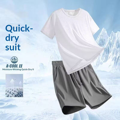 Conjunto Deportivo Transpirable para Hombre de Dos Piezas - Image 2