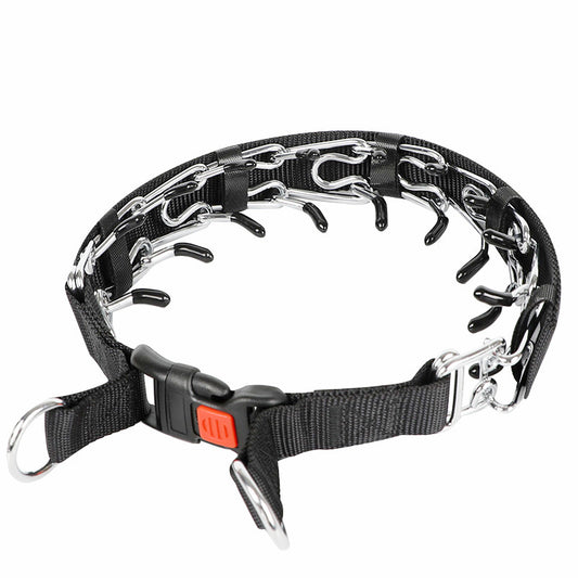 Collar de Adiestramiento Canino Removible con Cierre de Seguridad y Cadena de Estimulación - Image 2