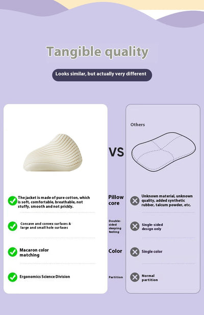 Almohada de Látex Natural con Rebote Sin Presión para Cuello - Image 16